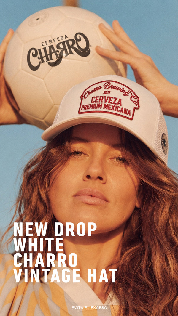 Gorra Trucker Marfil, Cervecería Charro 2026 Edición Limitada
