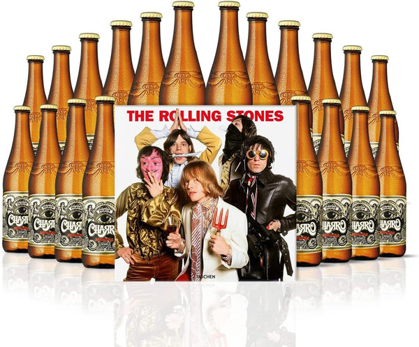 Cerveza Charro Pilsner 24 Pack + Libro Rolling Stones