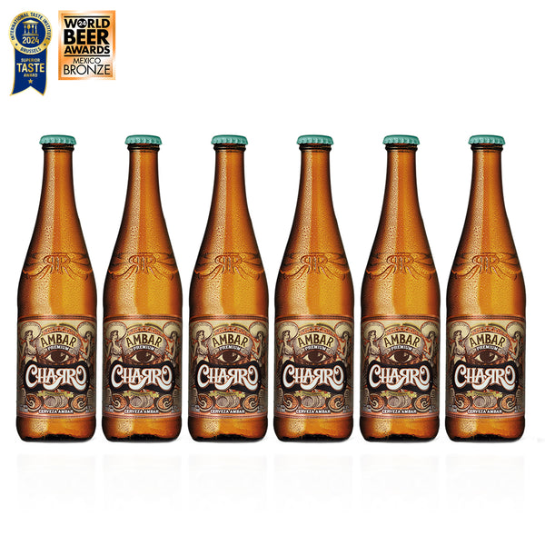 Cerveza Charro Ámbar 6 Pack
