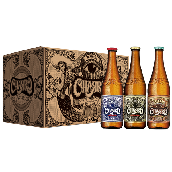 Membresía anual Cerveza Charro 24 Pack Premium Mix