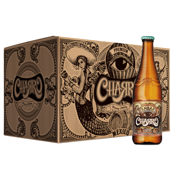 Membresía anual Cerveza Charro Ámbar 24 Pack