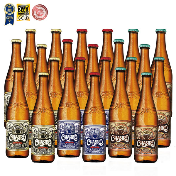 Cerveza Charro 24 Pack Premium Mix